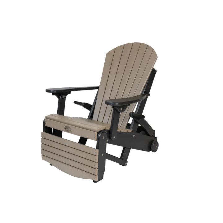 Buck Stove Fan Back Recliner