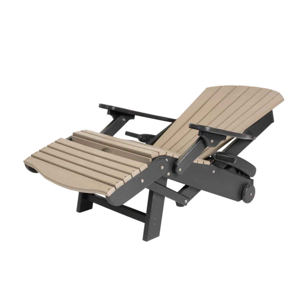 Buck Stove Fan Back Recliner