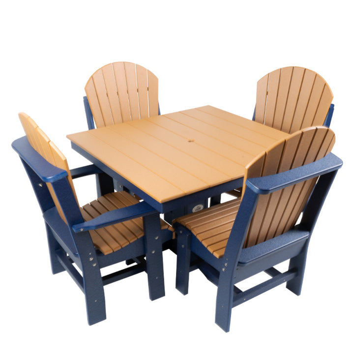 Buck Stove 42" Square Dining Set