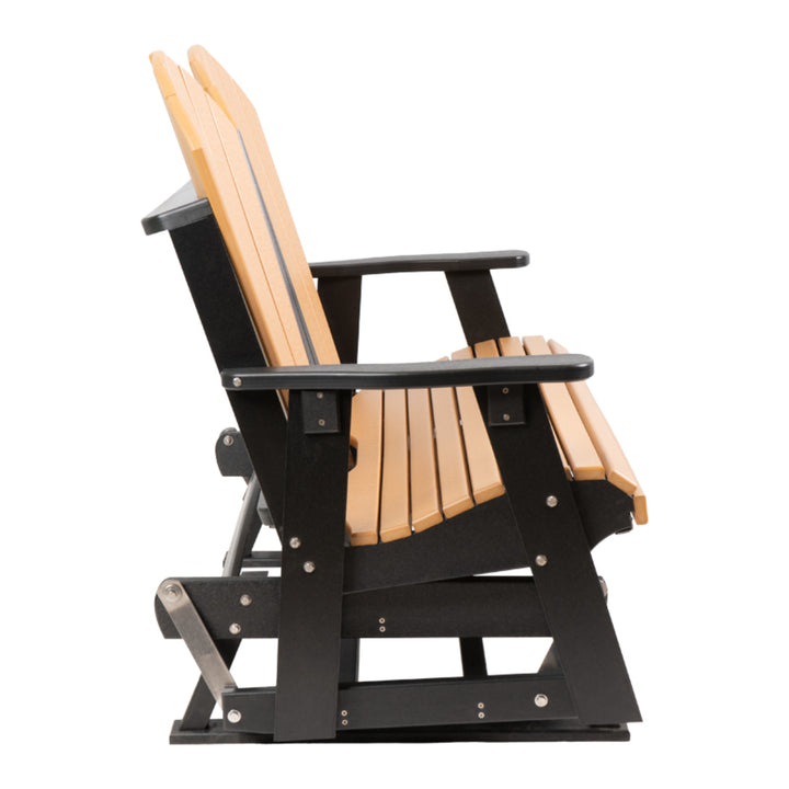 Buck Stove Fan Back Double Glider