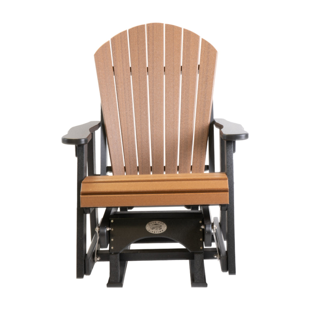 Buck Stove Fan Back Single Glider