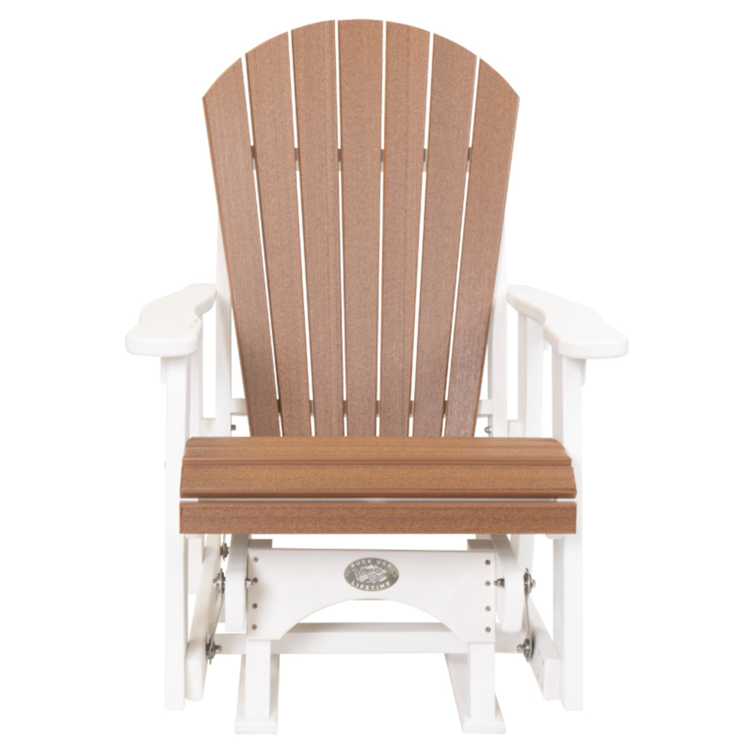 Buck Stove Fan Back Single Glider