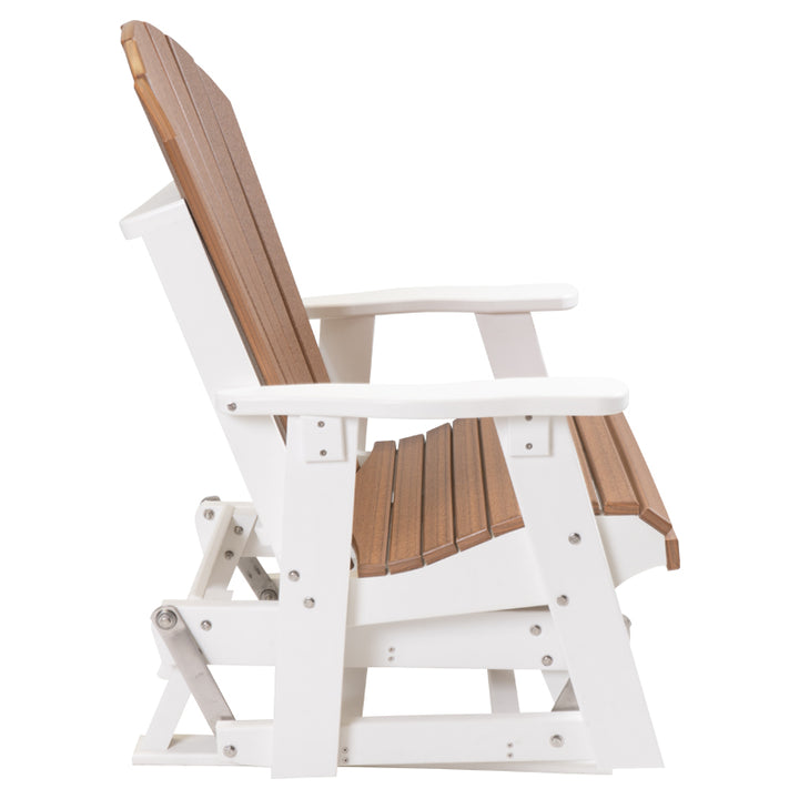 Buck Stove Fan Back Single Glider