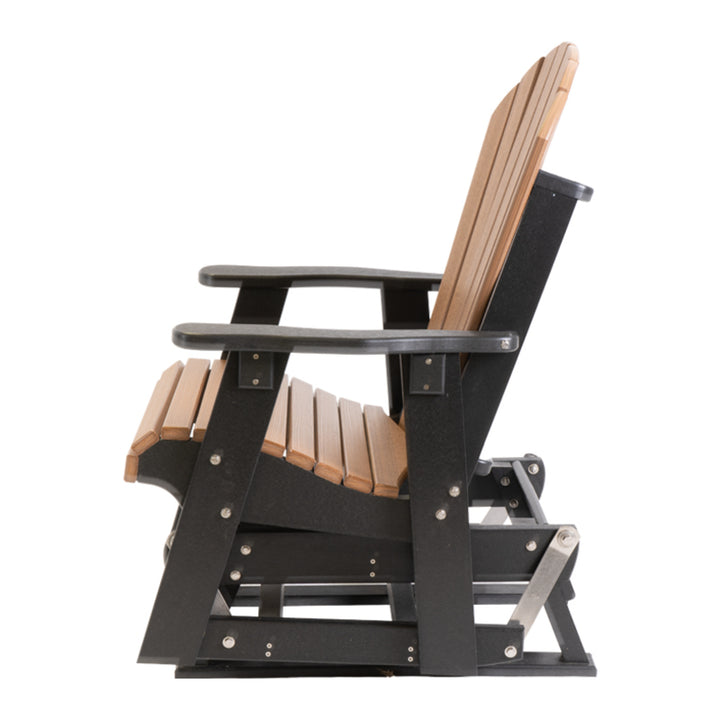 Buck Stove Fan Back Single Glider