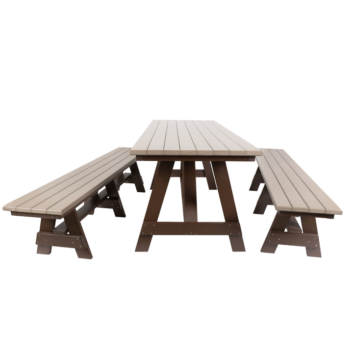Buck Stove 6ft Picnic Table with Benches