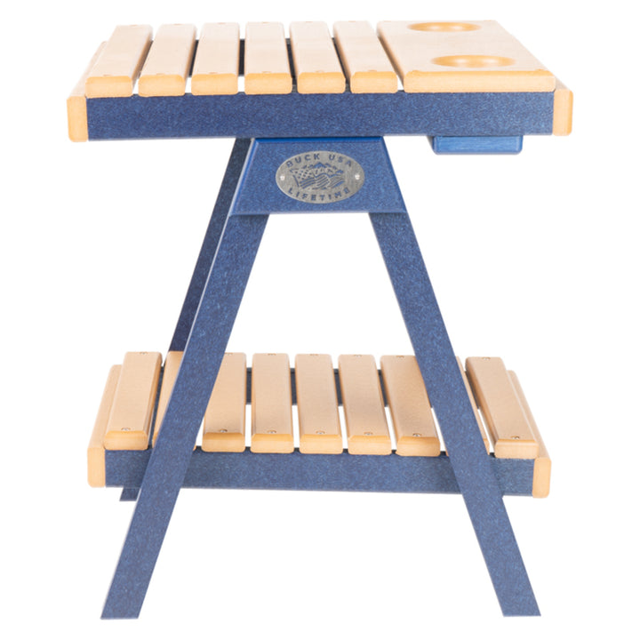 Buck Stove Cup Holder Table (2 Holes)