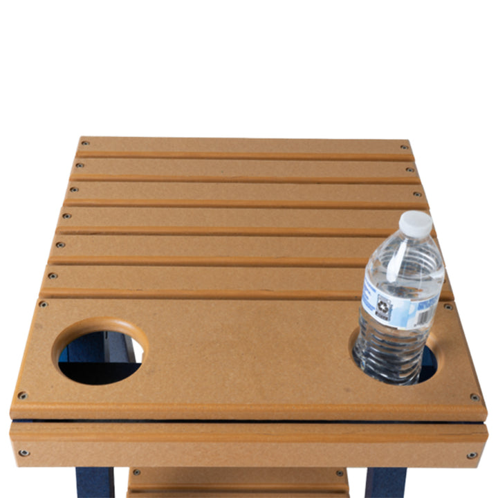 Buck Stove Cup Holder Table (2 Holes)