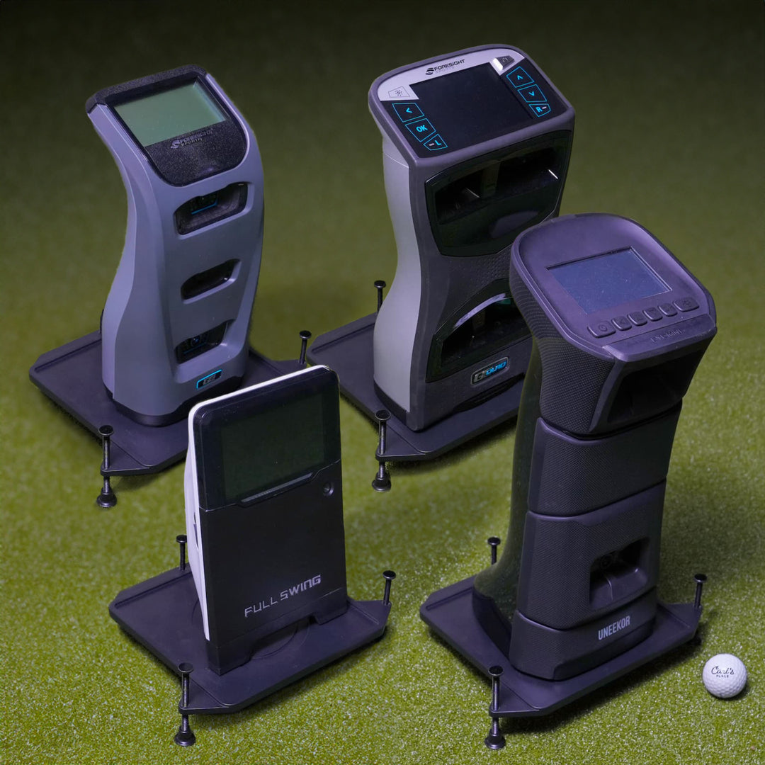 Carl’s Place Golf Monitor Alignment Stand