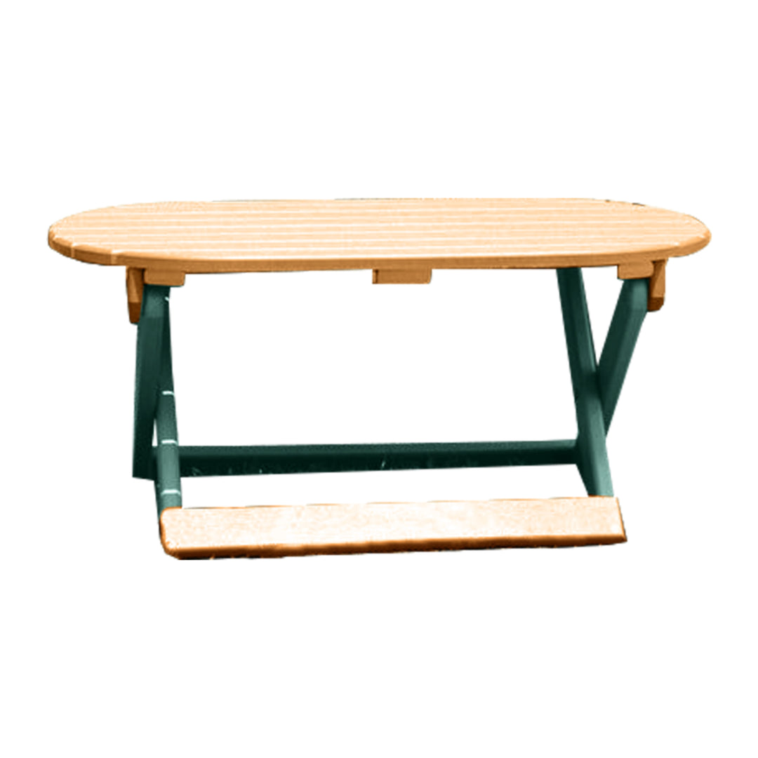 Buck Stove Oval Coffee Table