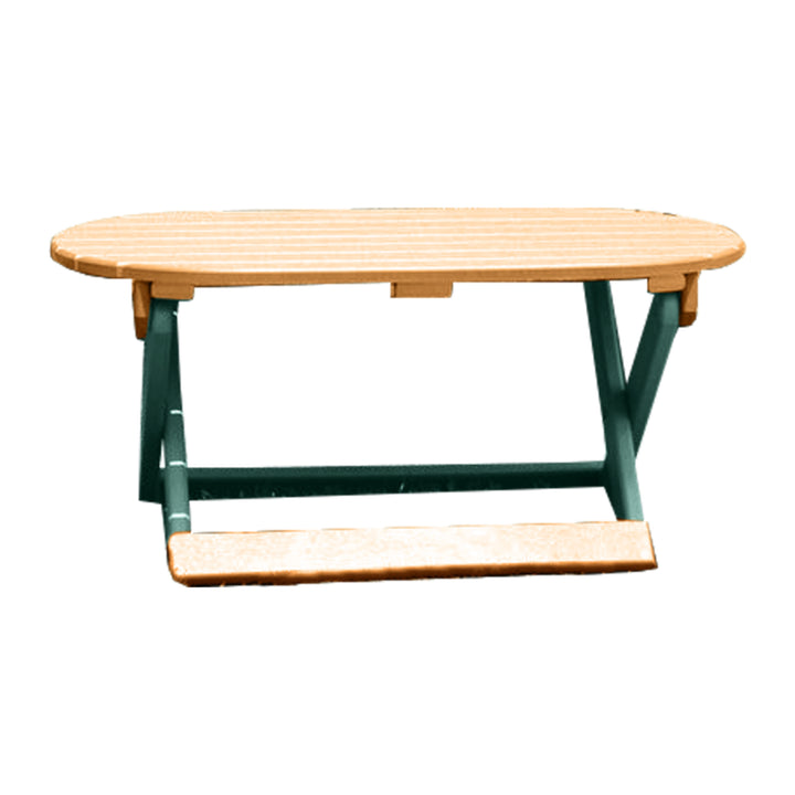 Buck Stove Oval Coffee Table