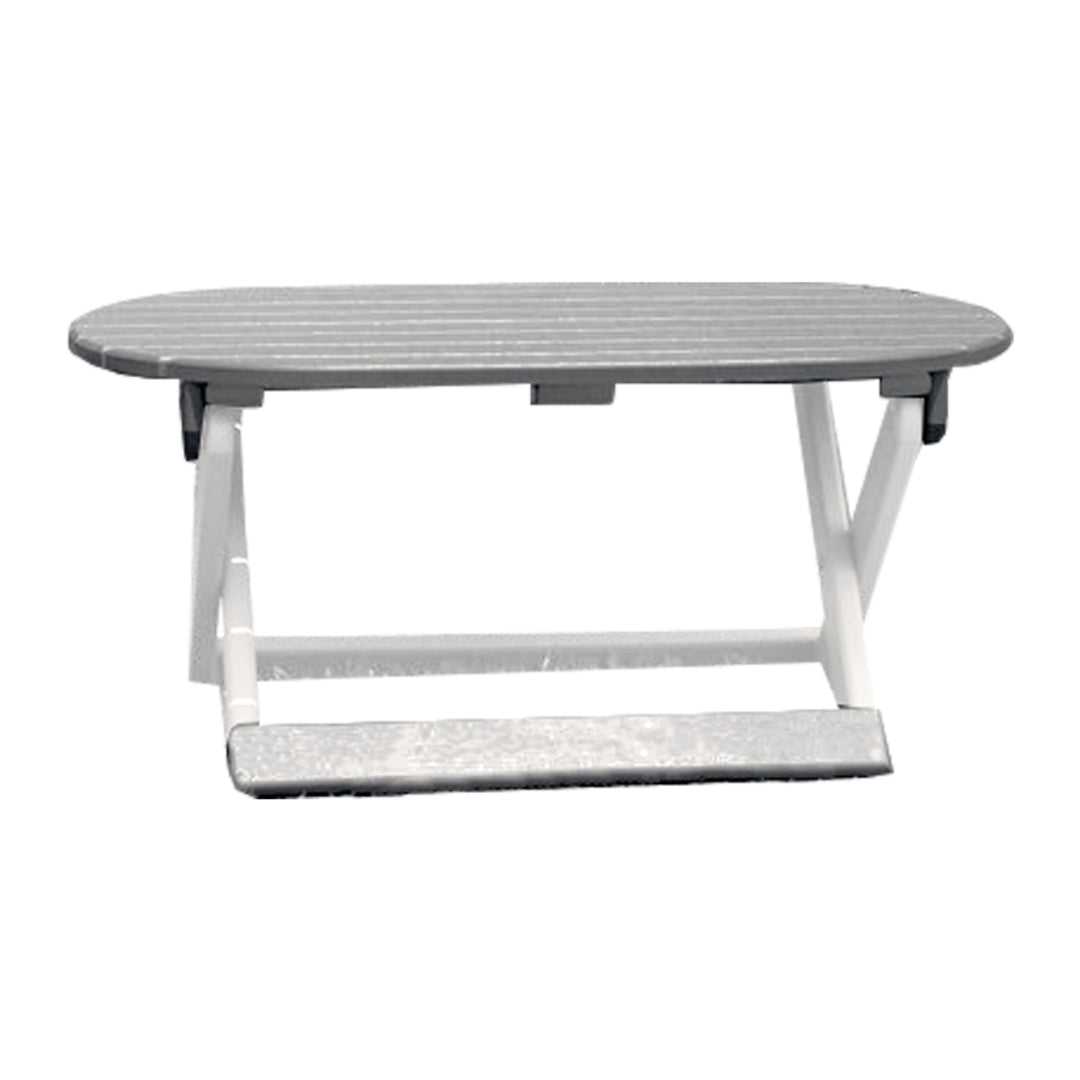 Buck Stove Oval Coffee Table