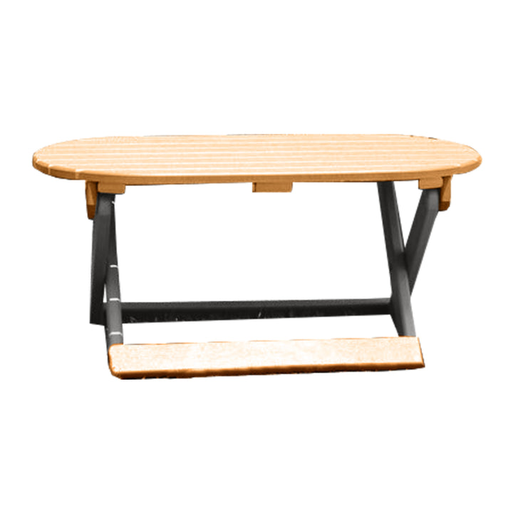 Buck Stove Oval Coffee Table