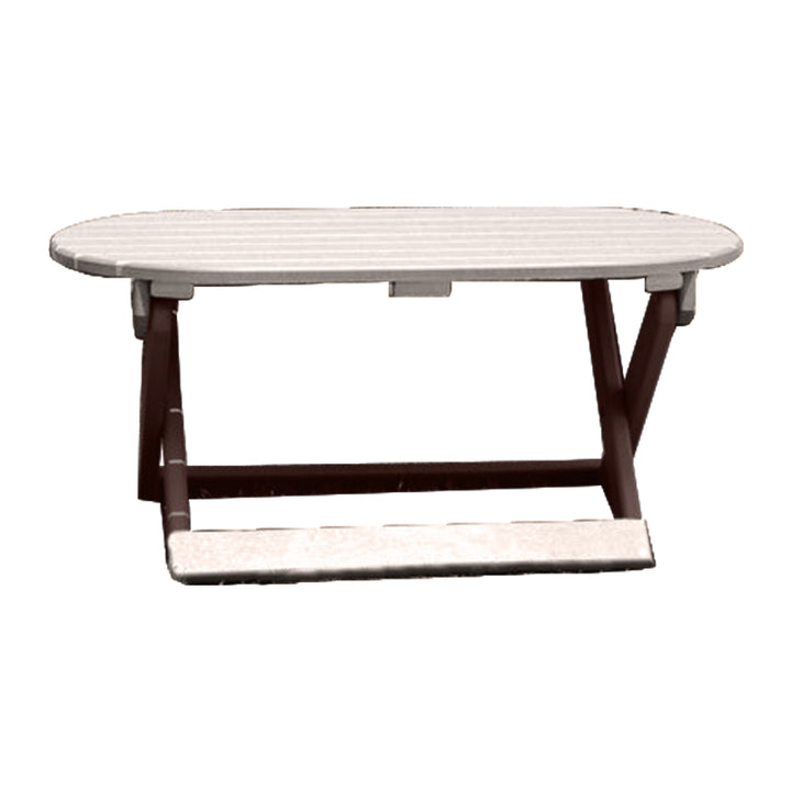 Buck Stove Oval Coffee Table