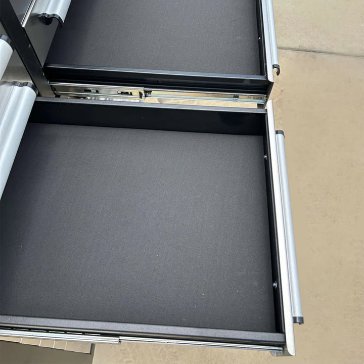 7ft Heavy Duty Garage Workbench Cabinet (20 Drawers)