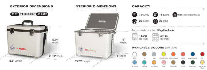 Engel UC19 19QT Drybox Cooler