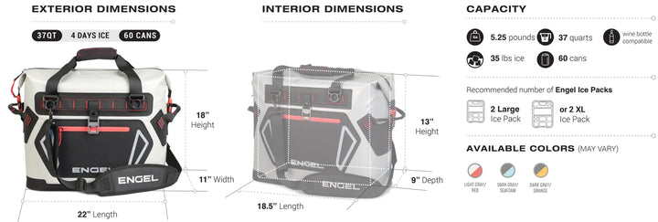 Engel Heavy-Duty Soft Sided Cooler Bag HD30