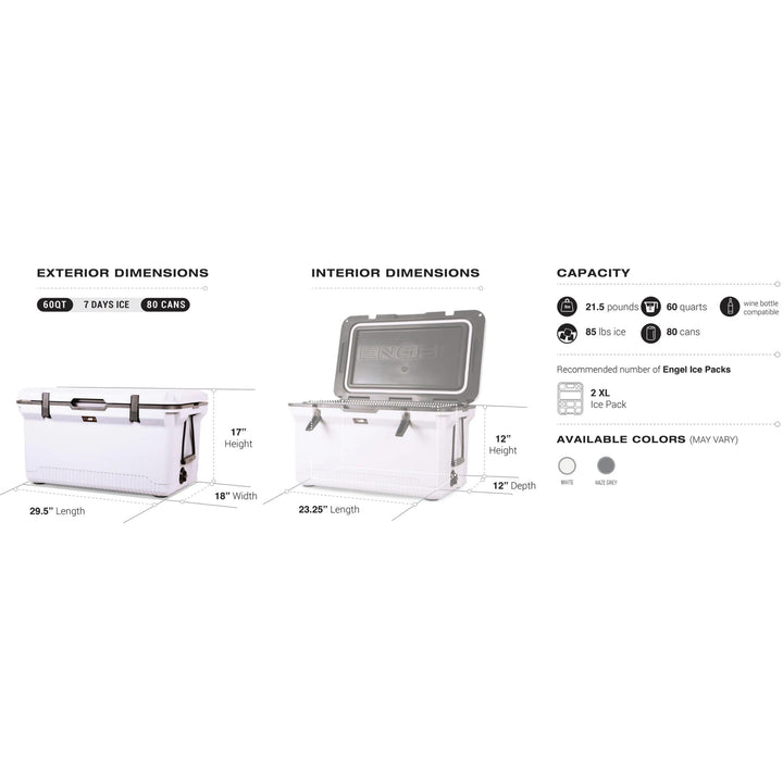 Engel UL60 60QT UltraLite Cooler