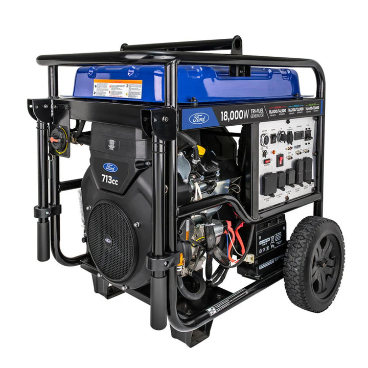 Ford 18,000W Tri-Fuel Generator Whole Home Backup Power with V-Twin Engine