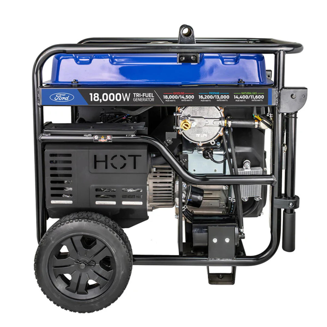 Ford 18,000W Tri-Fuel Generator Whole Home Backup Power with V-Twin Engine