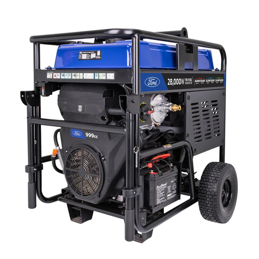 Ford 28,000W Tri-Fuel Generator – 20,000W Running Power, 999cc V-Twin Engine, ATS Ready