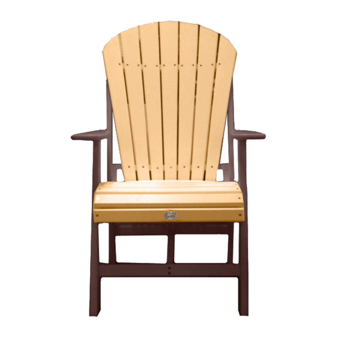 Buck Stove Fan Back Arm Chair