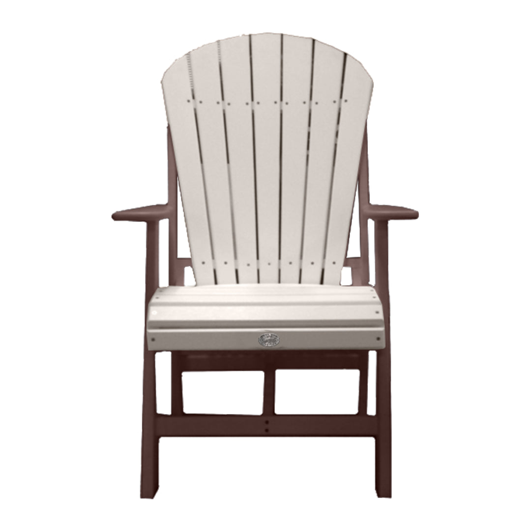 Buck Stove Fan Back Arm Chair