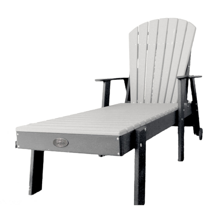 Buck Stove Fan Back Chaise Lounge