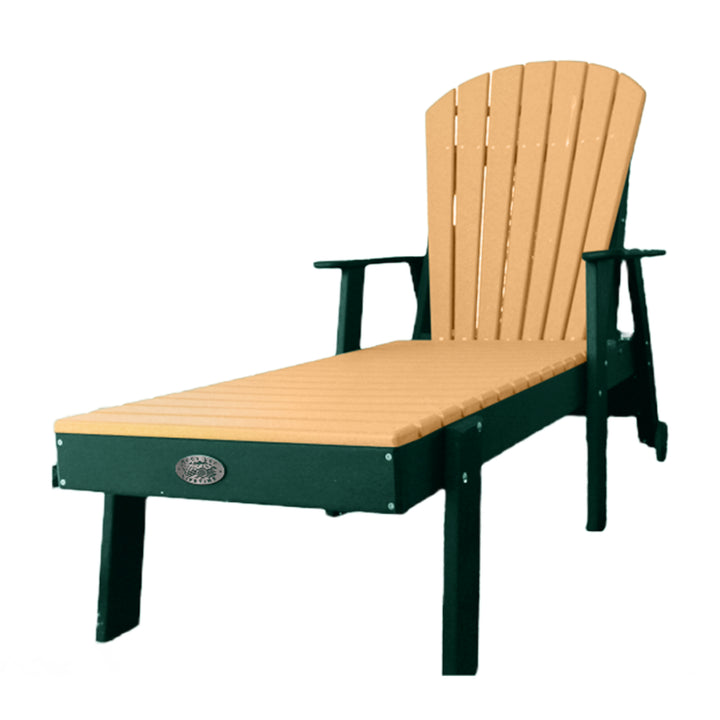 Buck Stove Fan Back Chaise Lounge