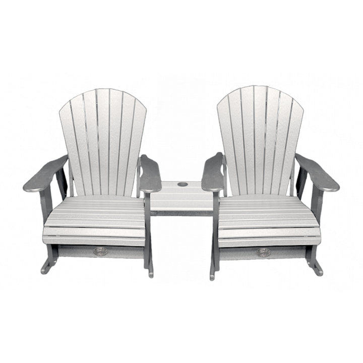 Buck Stove Fan Back Sette