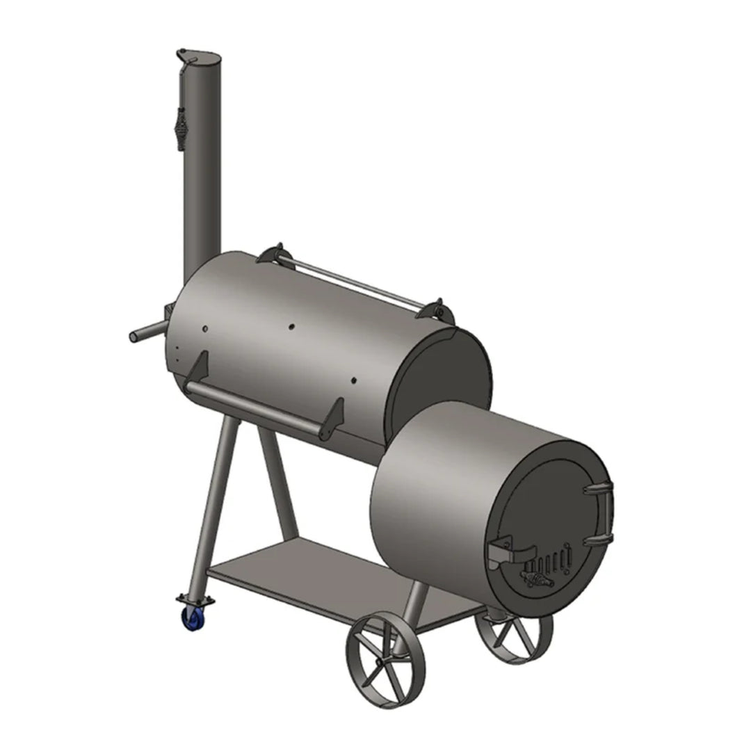 Generation 2 Insulated Offset BBQ Smoker