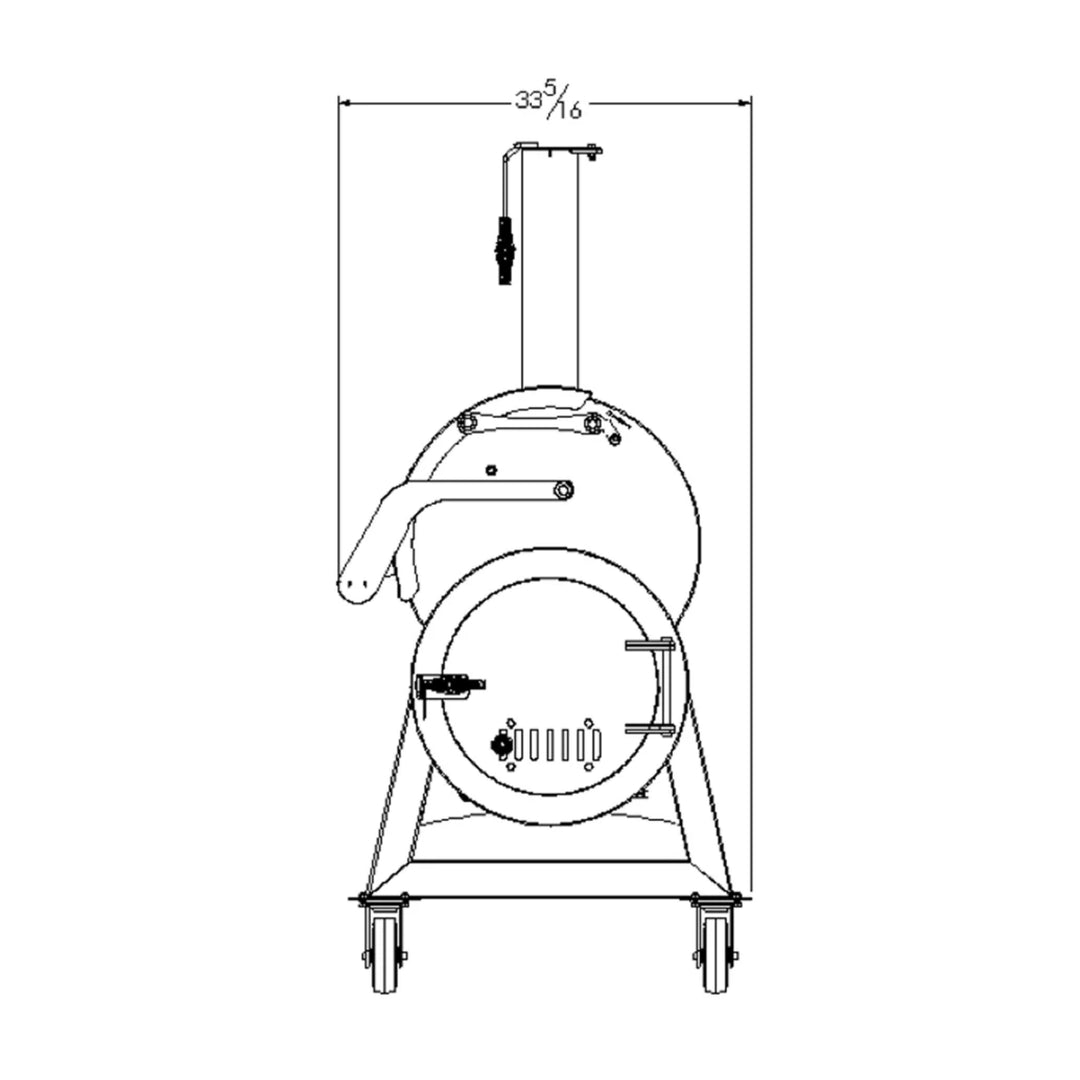 Old Country BBQ Generation 3 BBQ Smoker