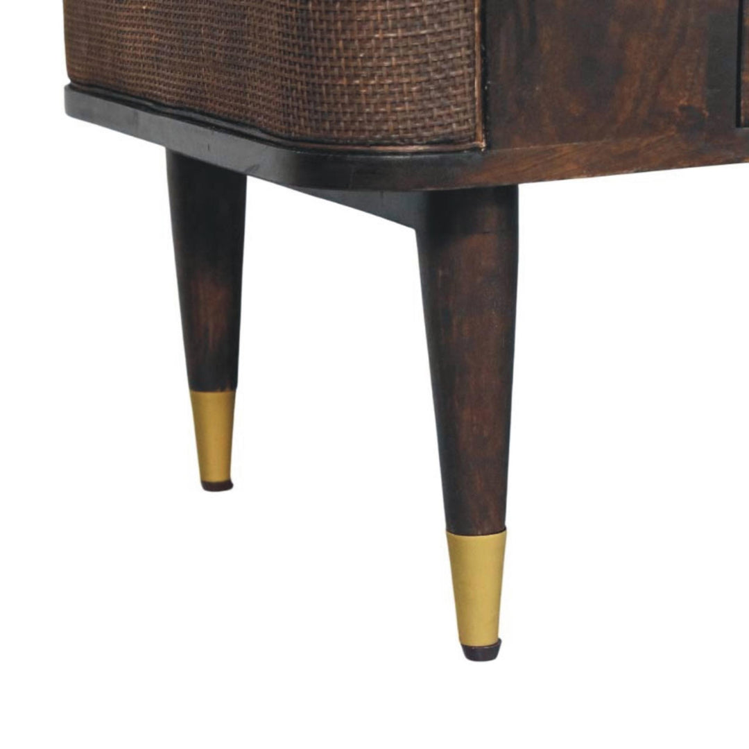 Belmont Velvet Mocha Coffee Table