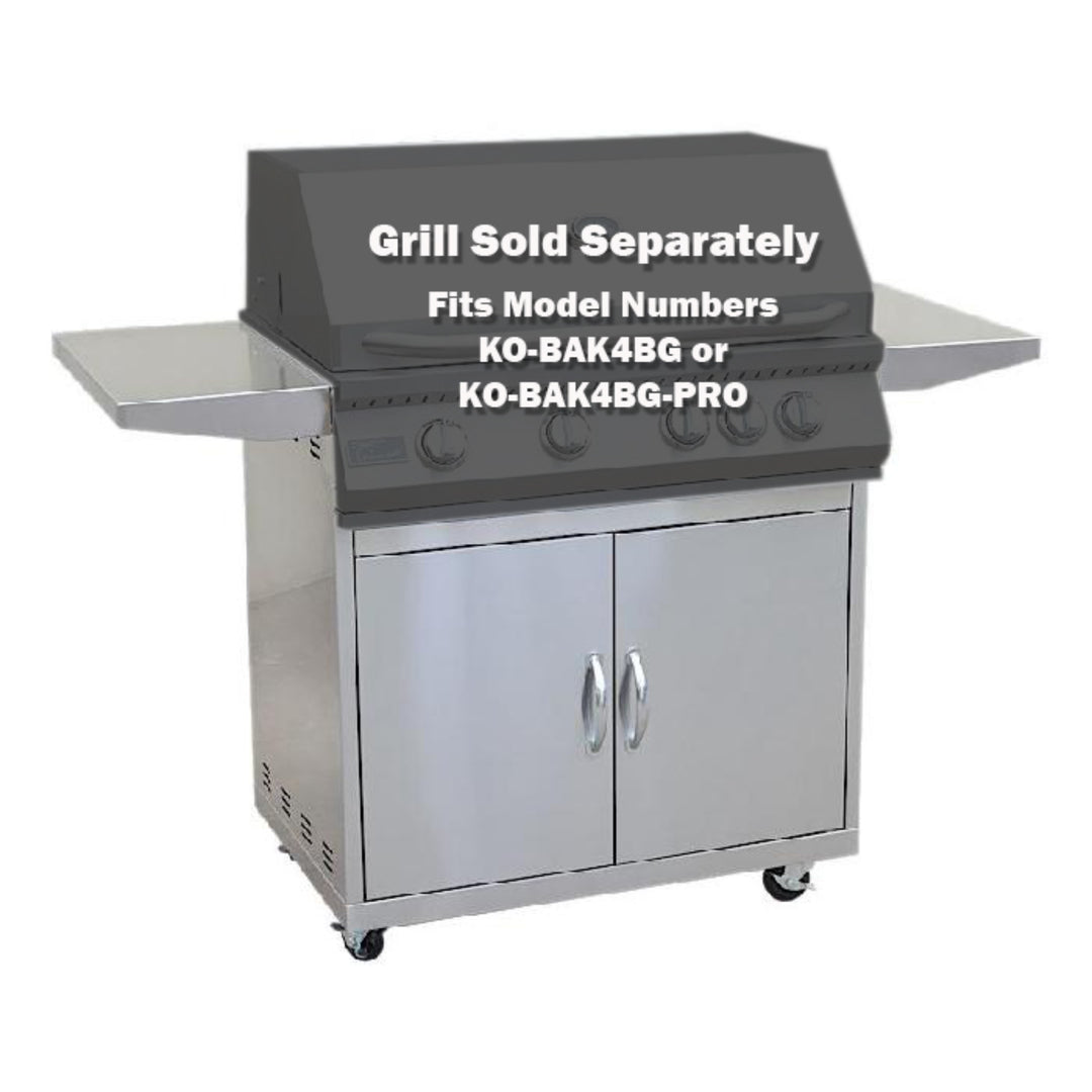 KoKoMo Grill Carts – 3, 4, & 5-Burner Models