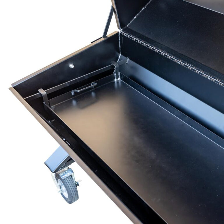 PR72T 72″ Charcoal Pig Roaster Trailer Options: