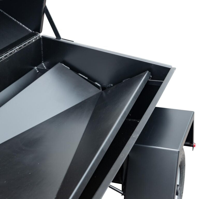 PR60T 60″ Charcoal Pig Roaster Trailer Options: