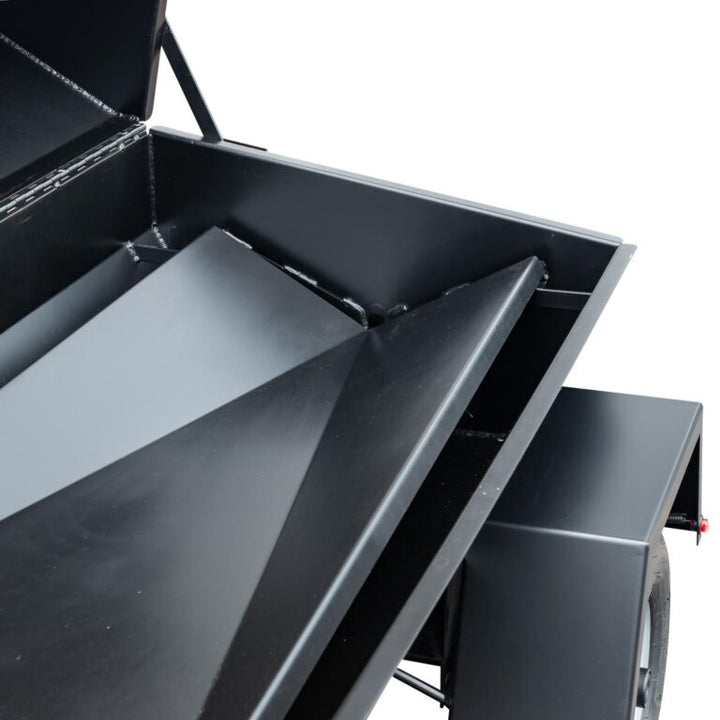 PR60T 60″ Charcoal Pig Roaster Trailer Options:
