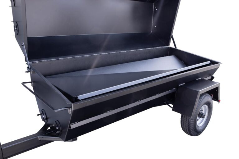 PR72T 72″ Charcoal Pig Roaster Trailer Options: