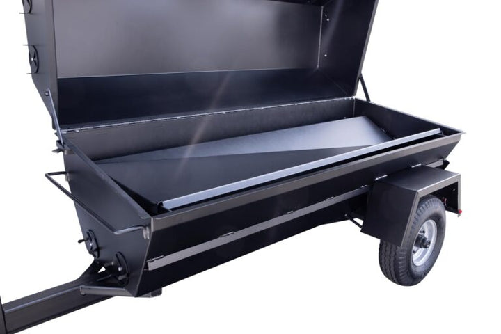 PR72T 72″ Charcoal Pig Roaster Trailer Options: