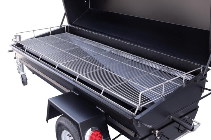 PR72T 72″ Charcoal Pig Roaster Trailer Options: