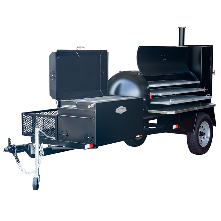 Meadow Creek Barbecue Trailer Smoker TS250