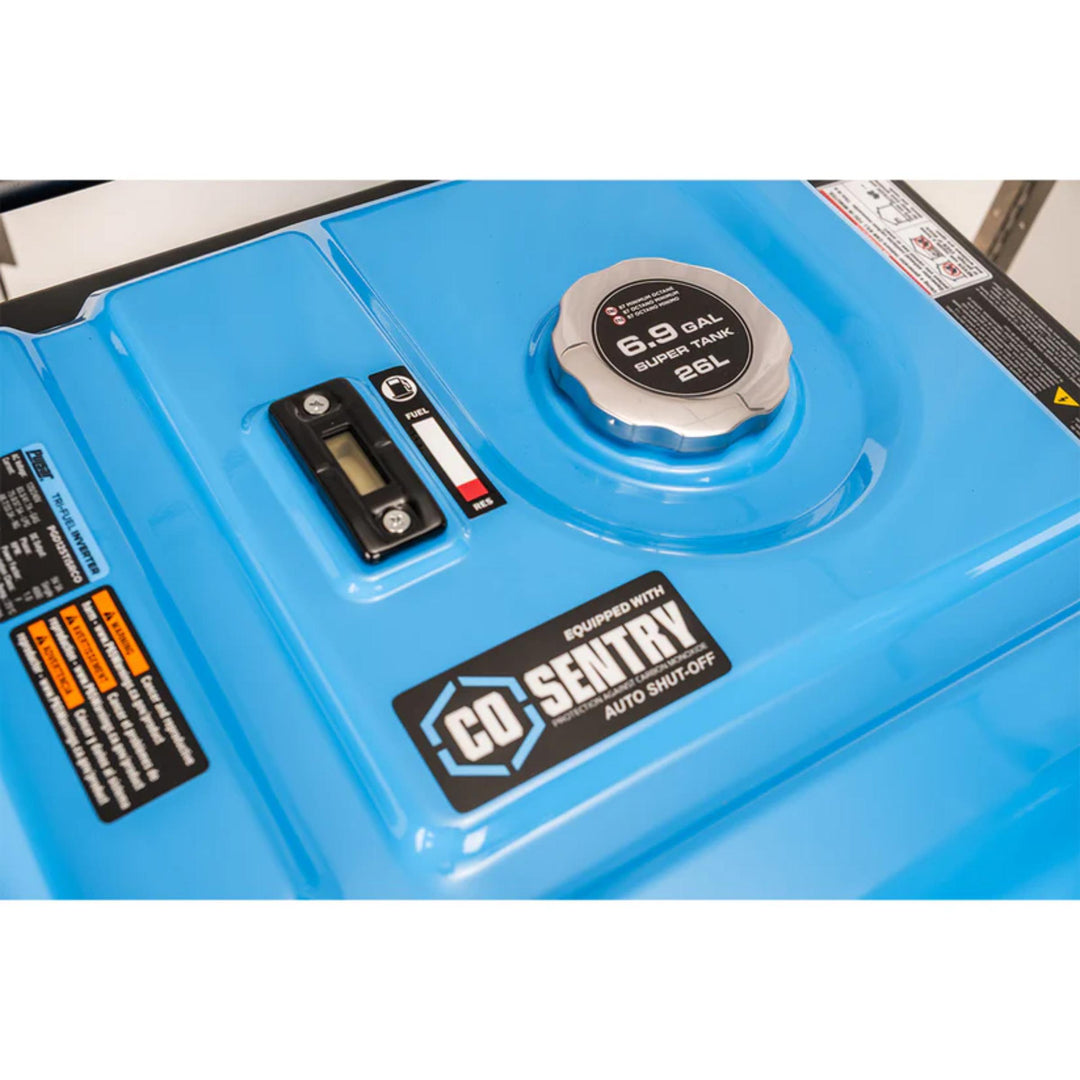 12,500 Watt Tri-Fuel Inverter Generator with Remote Start