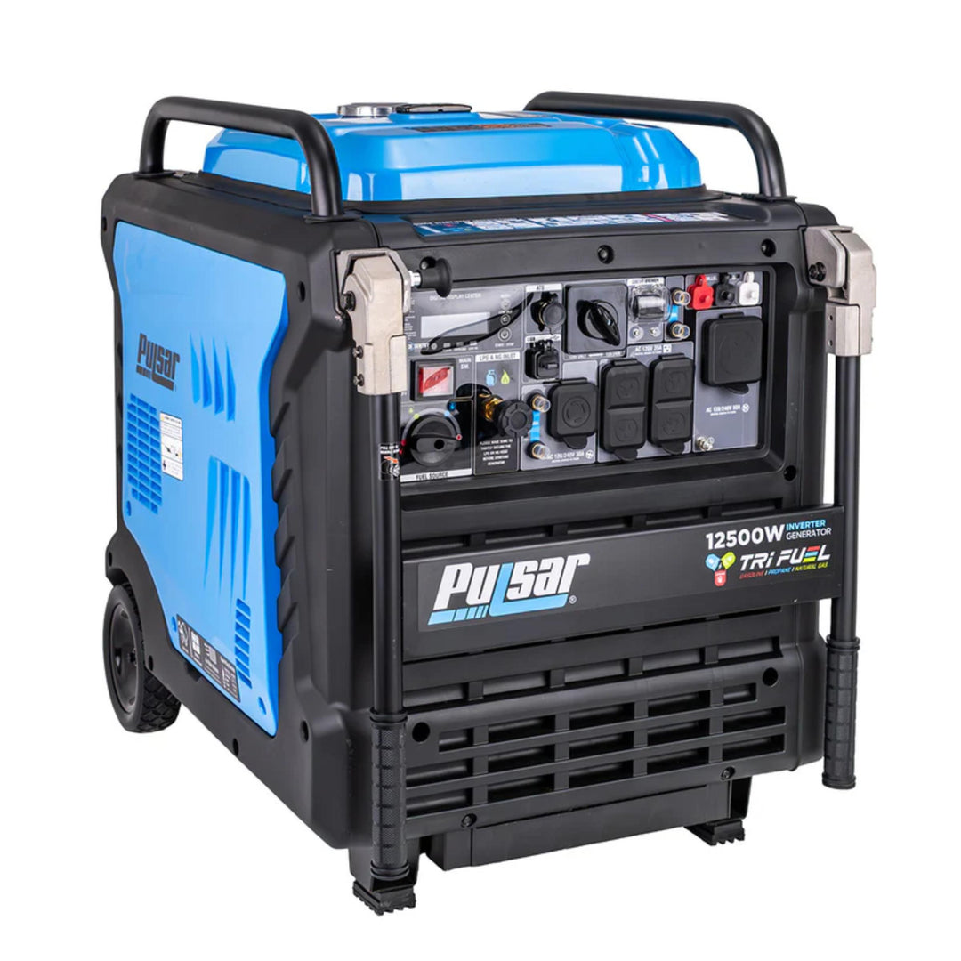 12,500 Watt Tri-Fuel Inverter Generator with Remote Start