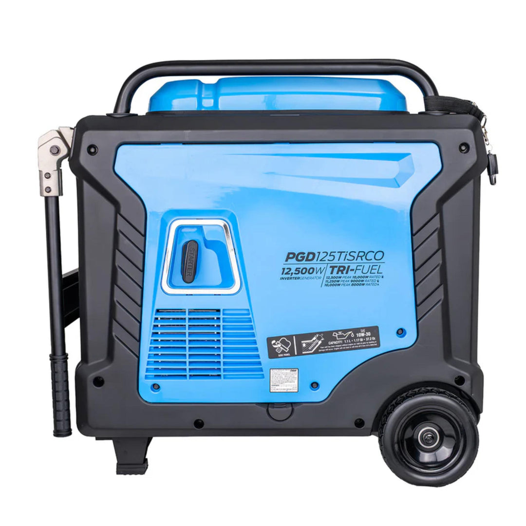 12,500 Watt Tri-Fuel Inverter Generator with Remote Start