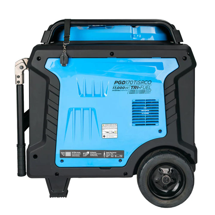 17,000W Tri-Fuel Inverter Generator with Remote Start