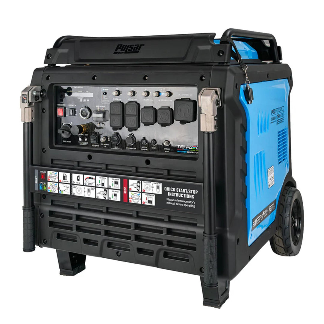 17,000W Tri-Fuel Inverter Generator with Remote Start
