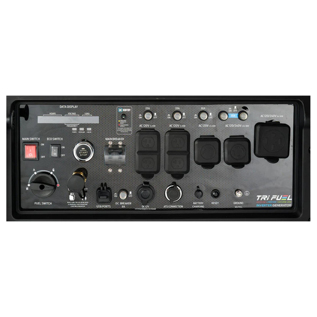 17,000W Tri-Fuel Inverter Generator with Remote Start