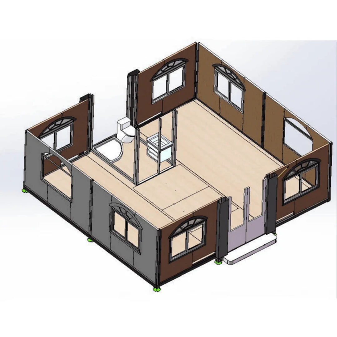 Bastone Mobile Expandable Prefabricated House