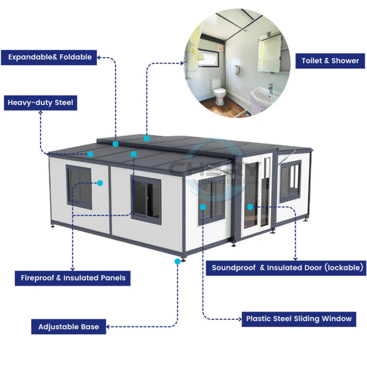 Bastone Mobile Expandable Prefabricated House