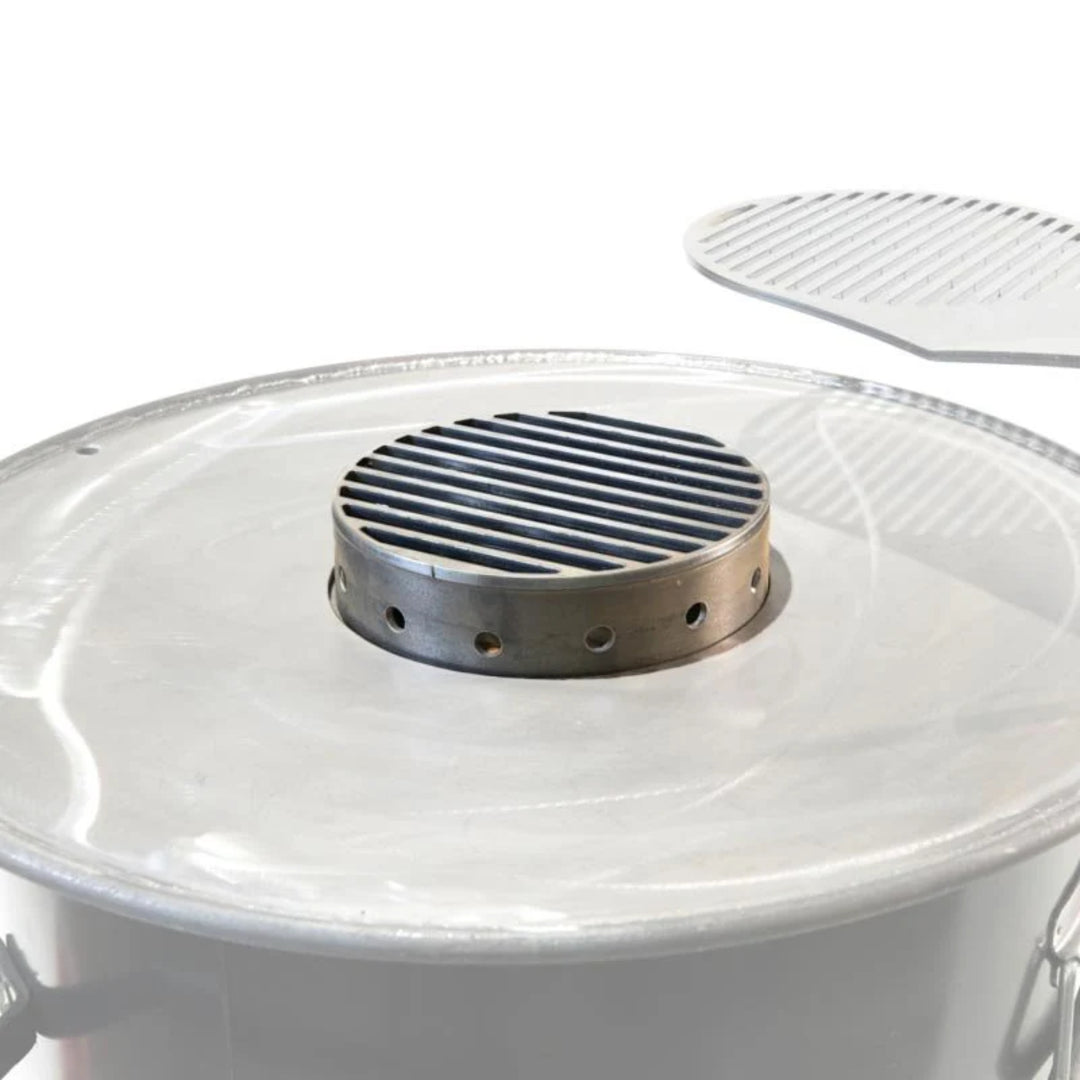 Raised Center Grate