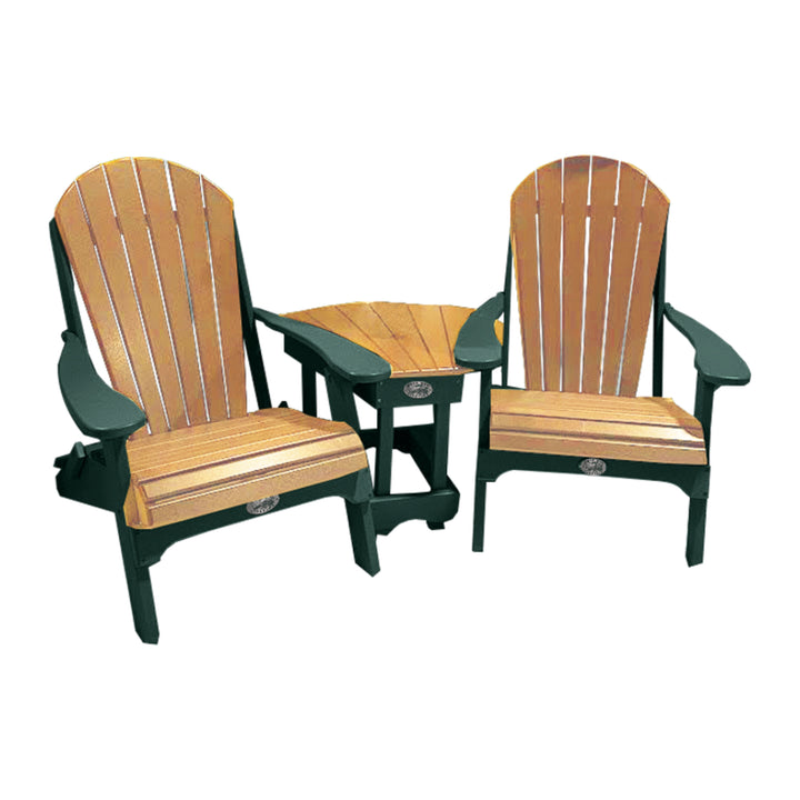 Buck Stove Accent Center Wedge Table